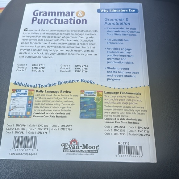 Grammar and punctuation grade 3 learning book - Picture 2 of 4